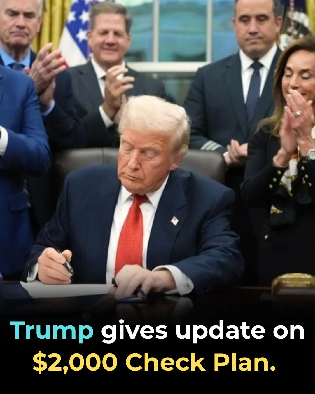 Trump Gives Update on $2,000 Check Plan