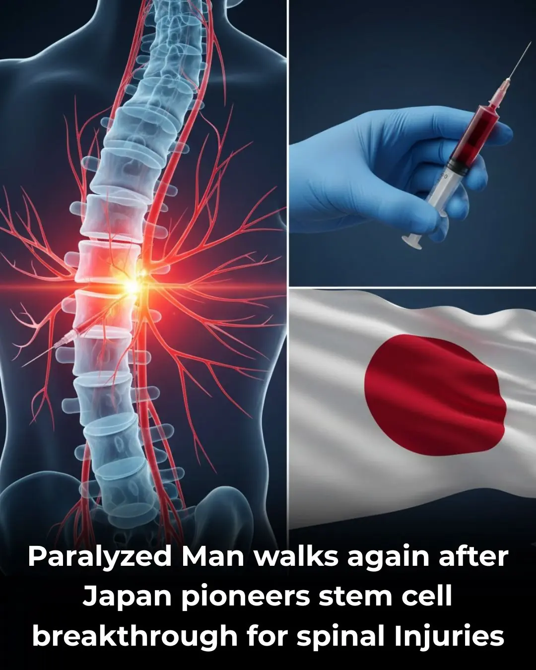 🧬 Pioneering Hope: Japanese Researchers Achieve Historic Movement Restoration Using Stem Cell Therapy for Paralysis