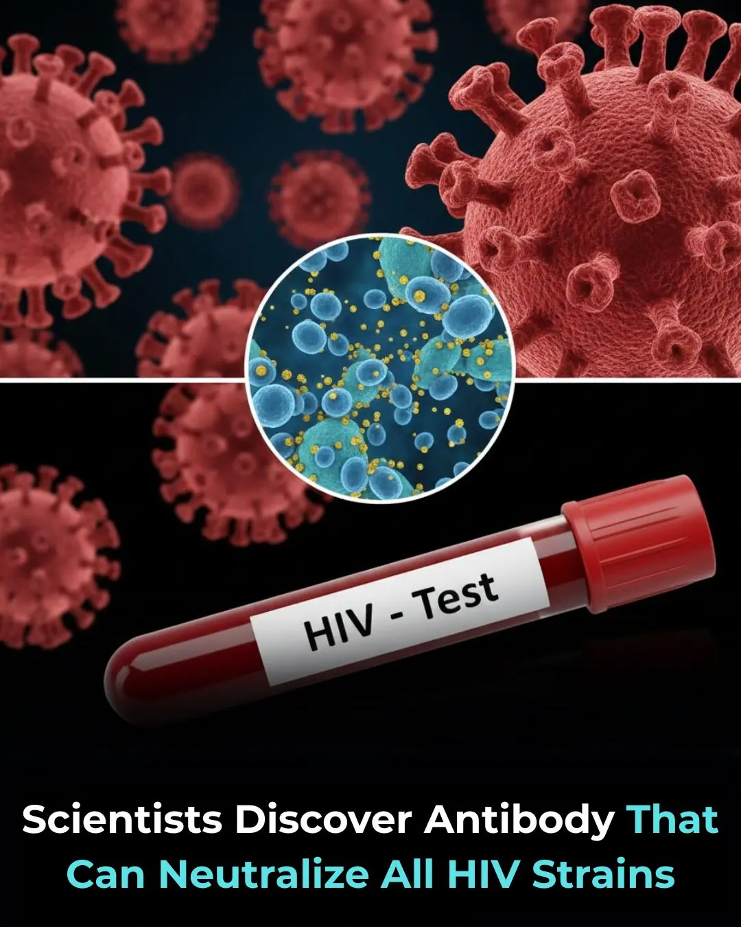 🛡️ The Holy Grail of HIV Research: A Broadly Neutralizing Antibody Targets the Virus's Achilles' Heel
