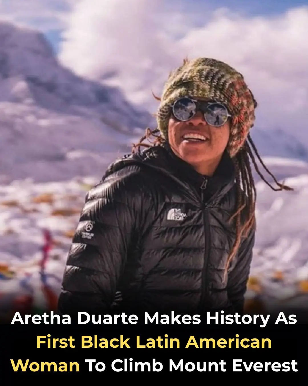 Aretha Duarte Makes History As First Black Latin American Woman To Climb Mount Everest