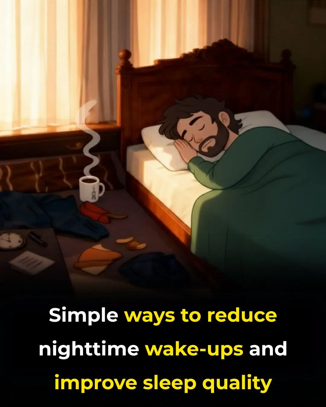 Simple Ways to Reduce Nighttime Wake-Ups and Improve Sleep Quality.