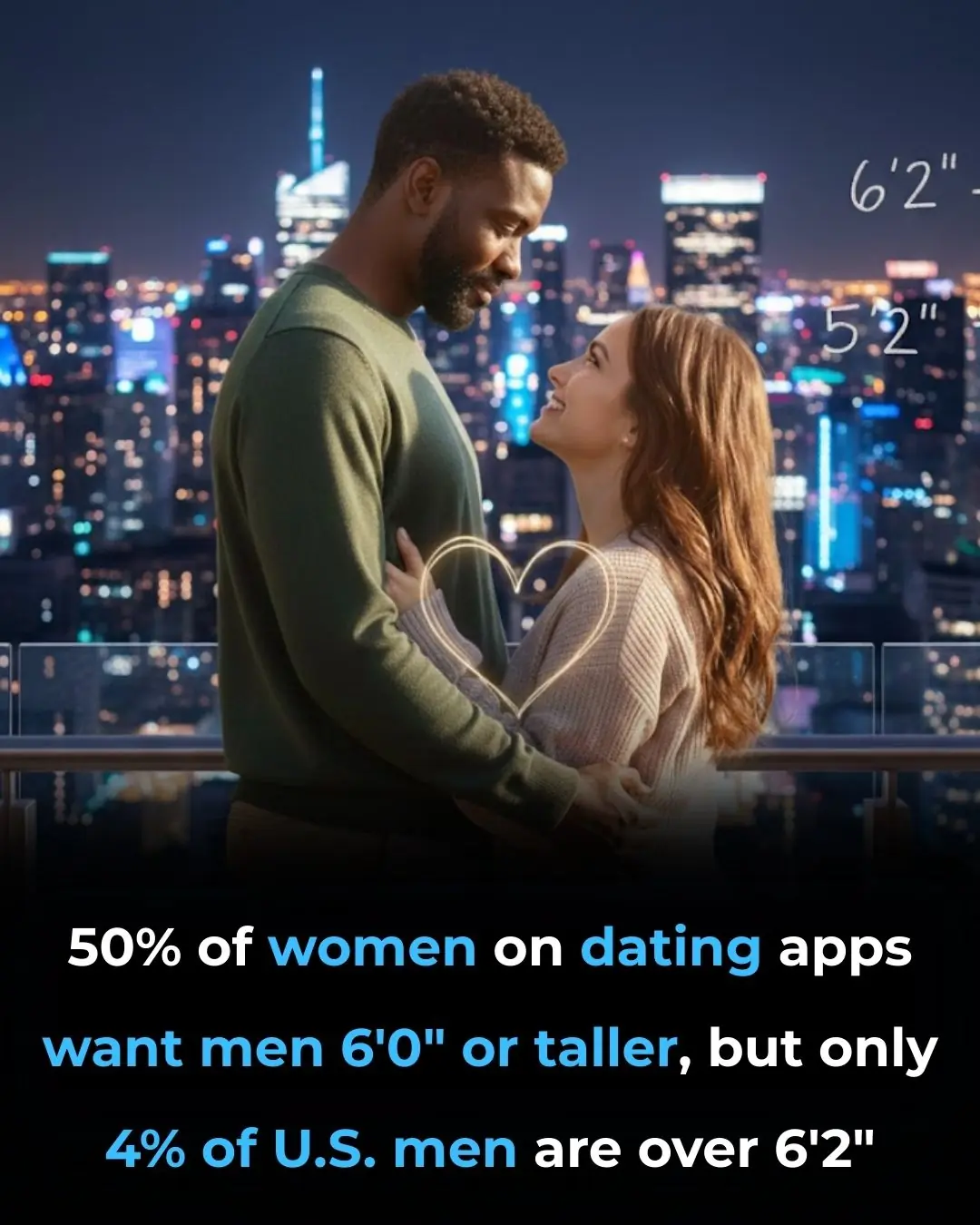 Why Height Matters So Much in Online Dating — And What the Numbers Reveal
