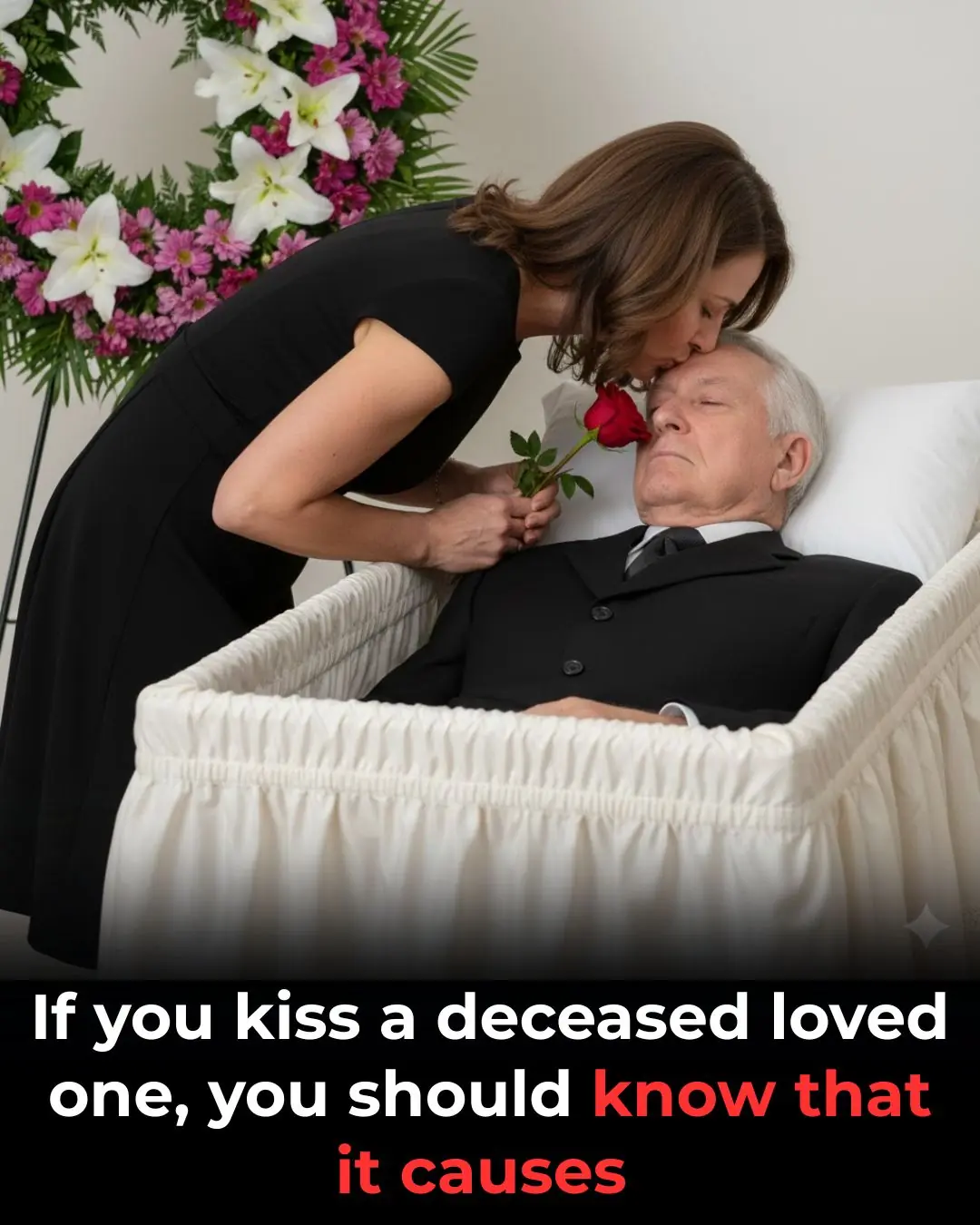 If you kiss a deceased loved one, you should know that it causes ...