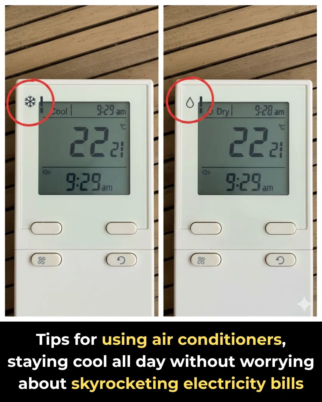 Tips for using air conditioners, staying cool all day without worrying about skyrocketing electricity bills