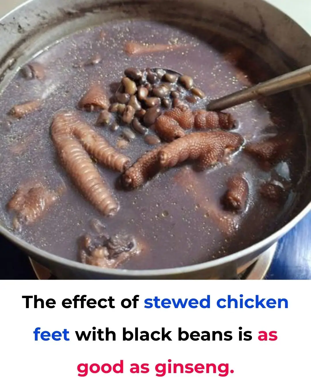 The Health Benefits of Black Bean Soup with Chicken Feet: As Effective as Ginseng
