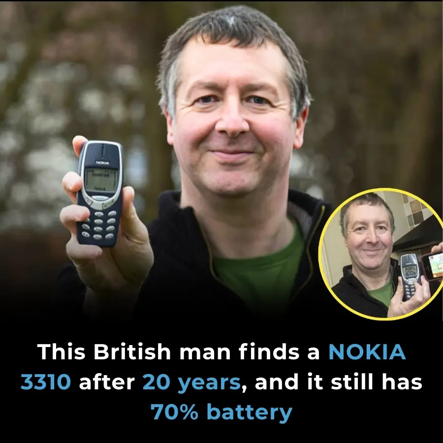 Twenty-Year-Old Nokia 3310 Still Holds 70% Battery, Highlighting the Longevity of Early Mobile Phones