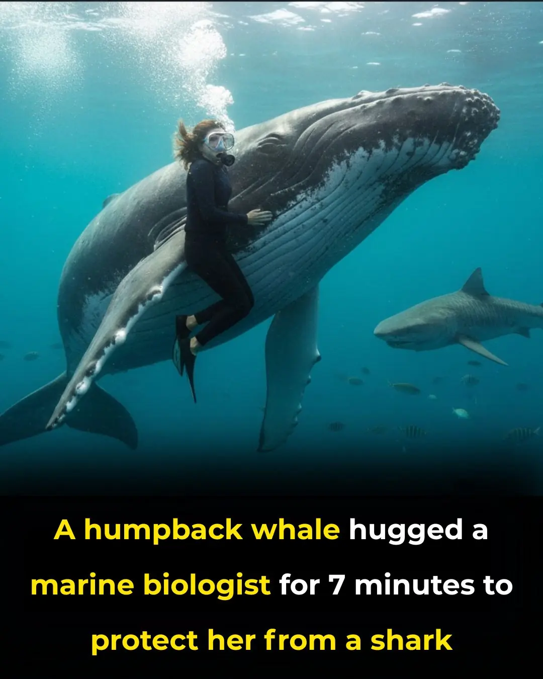 When a Humpback Whale Became a Hero: The Extraordinary Rescue of Marine Biologist Nan Hauser