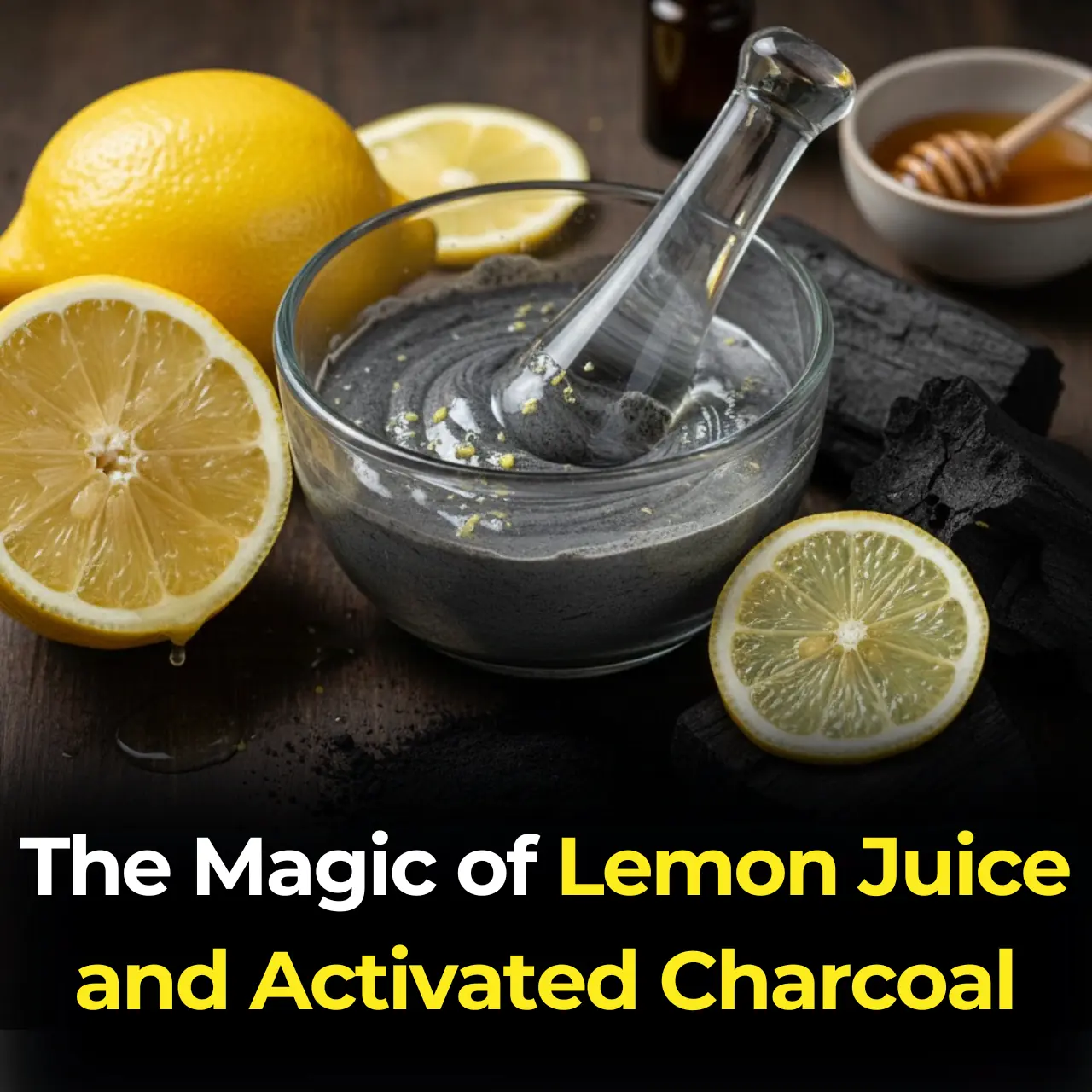 The Magic of Lemon Juice and Activated Charcoal: Natural DIY Solutions for Skin and Teeth