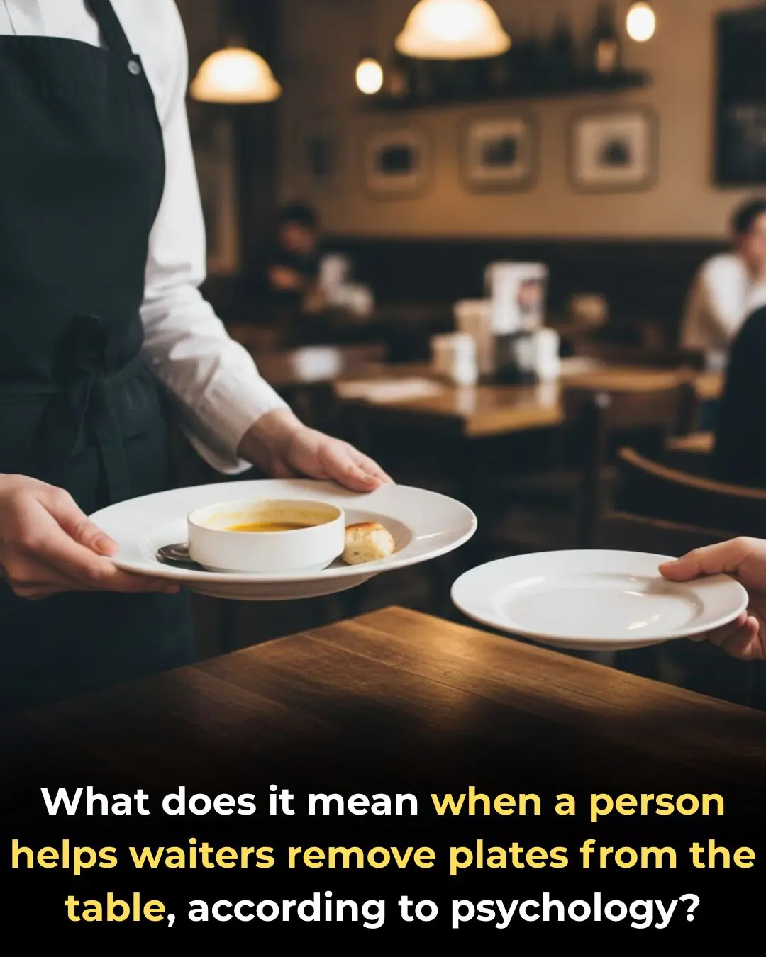 What Clearing the Table Says About You