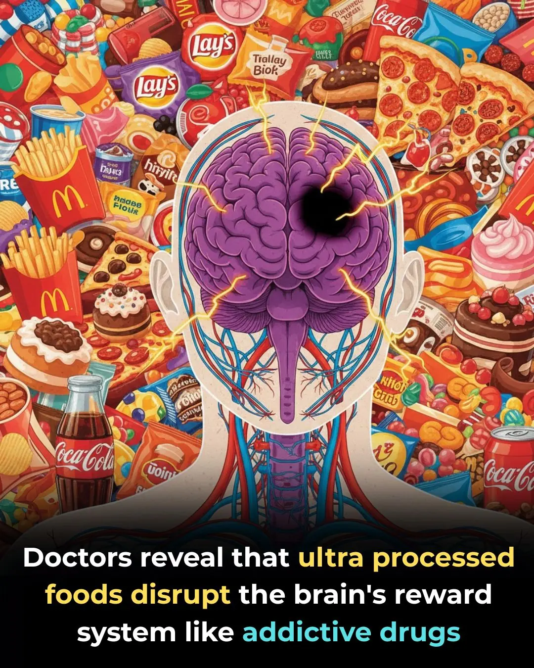 🍔 The Hijacked Brain: How Ultra-Processed Foods Mimic Addiction and Disrupt Decision-Making