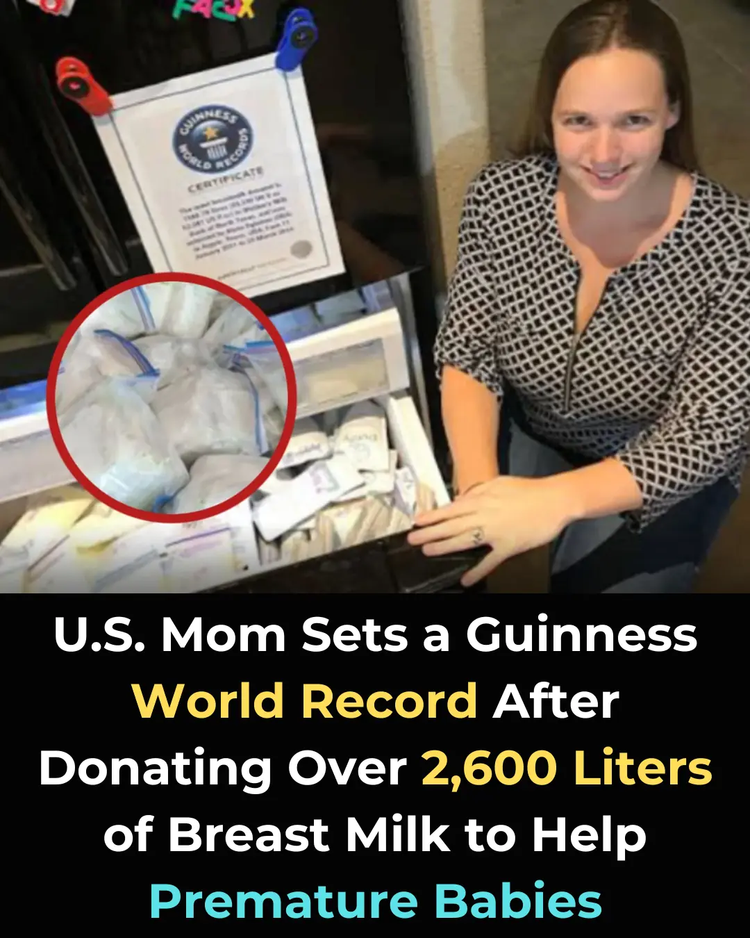 The Woman Who Donated Over 2,600 Litres of Breast Milk: Alyse Ogletree’s Record-Breaking Act of Compassion