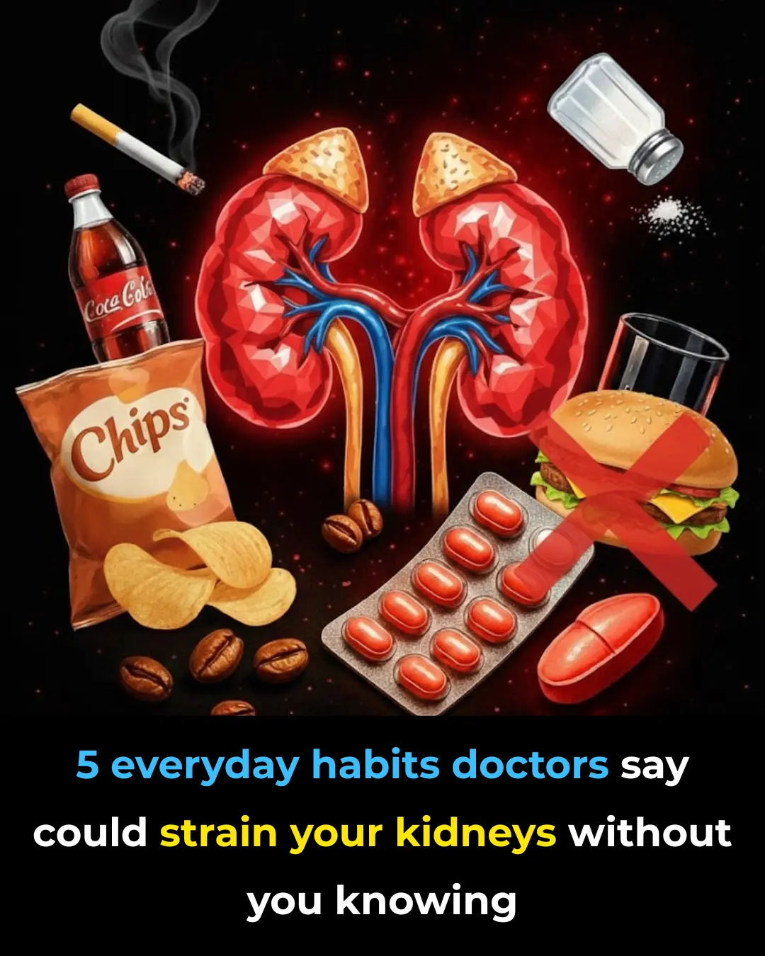 5 common habits that quietly damage your kidneys