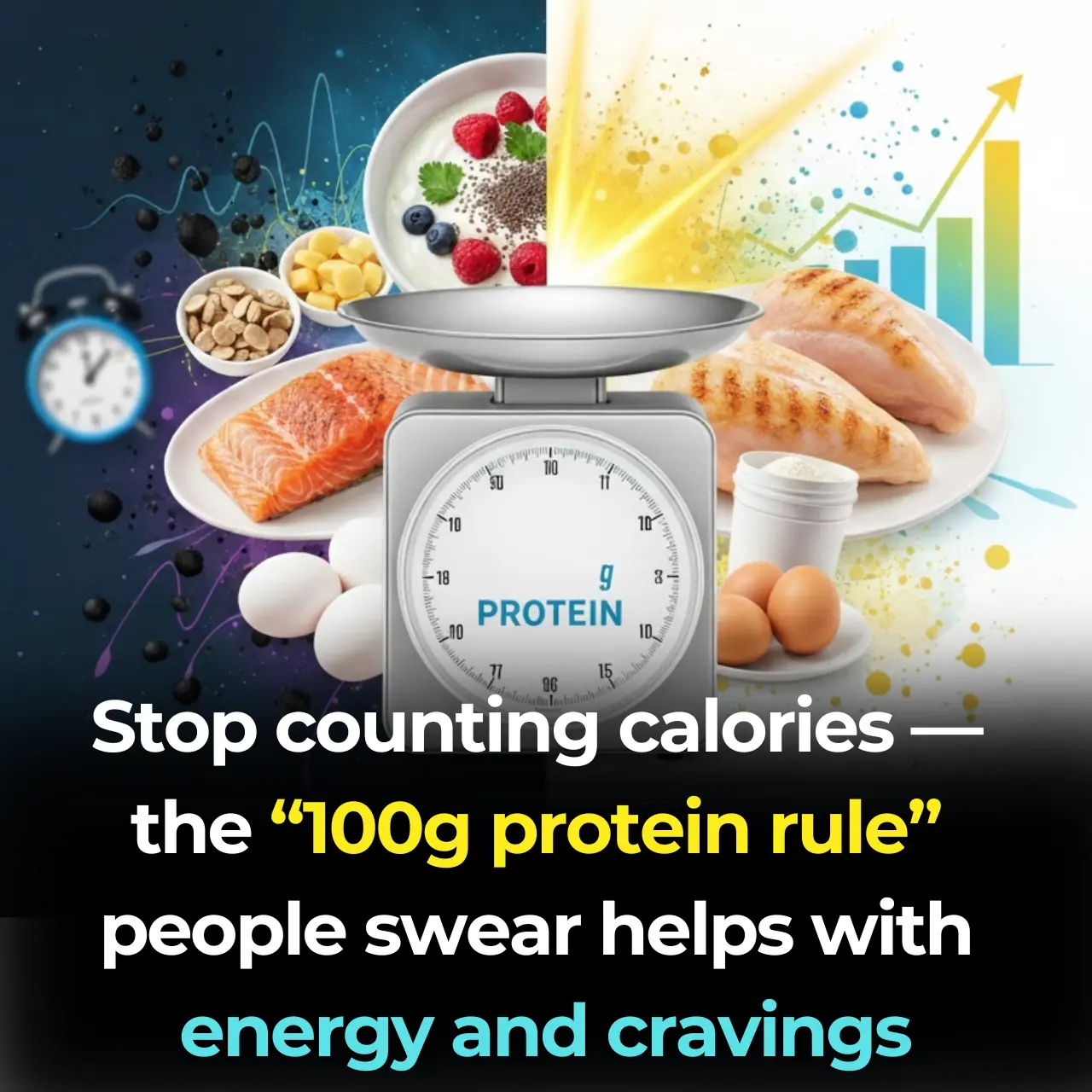 Stop counting calories — the “100g protein rule” people swear helps with energy and cravings