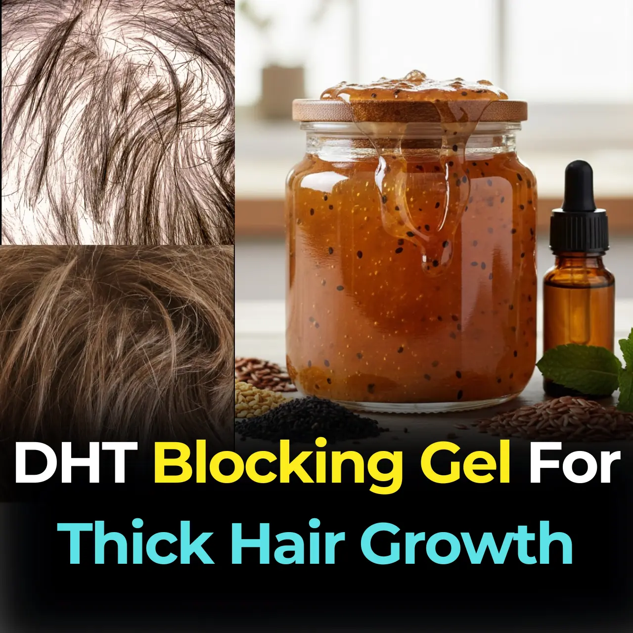 DHT Blocking Gel For Thick Hair Growth