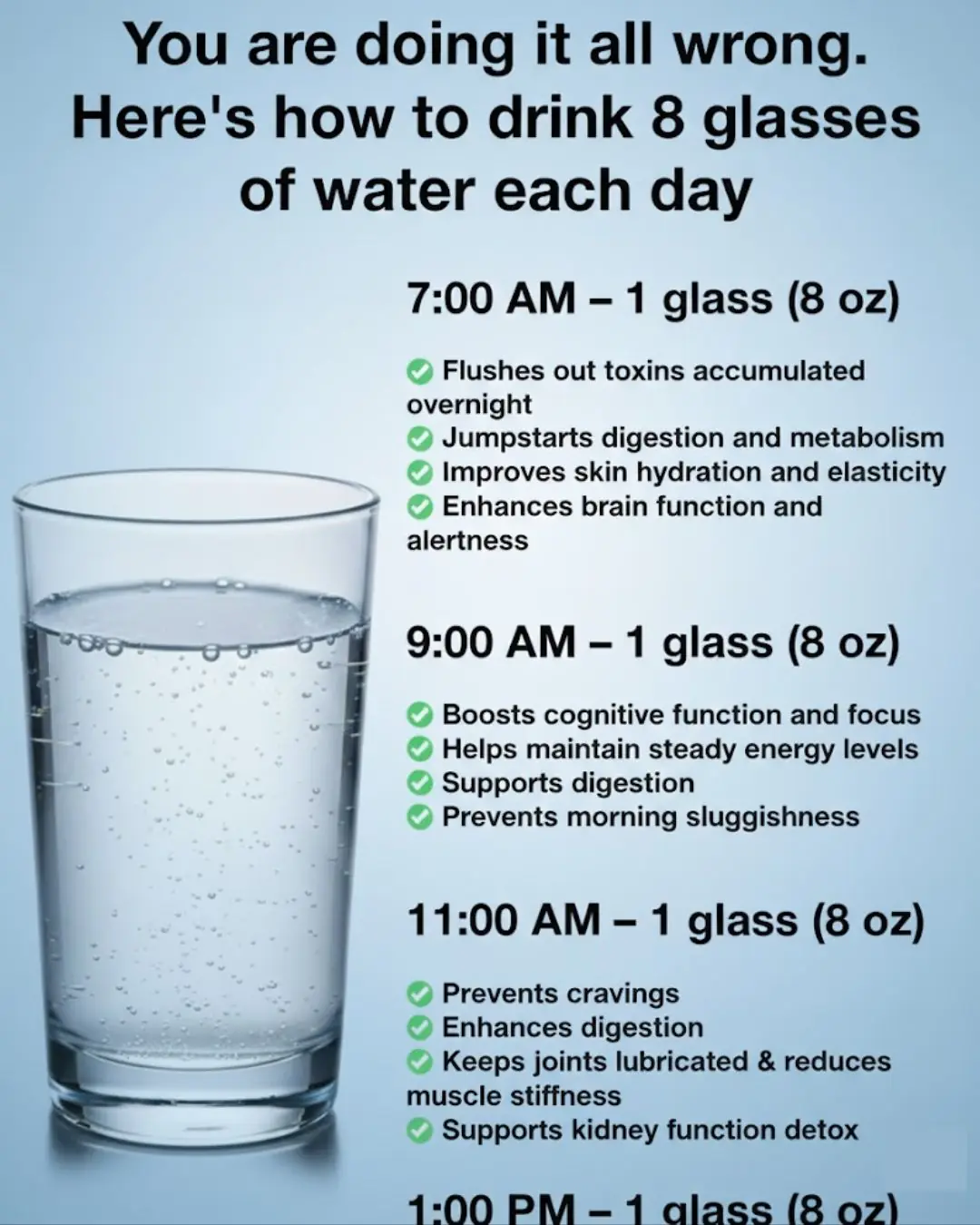 You’re Doing It All Wrong: Here’s the Right Way to Drink 8 Glasses of Water a Day
