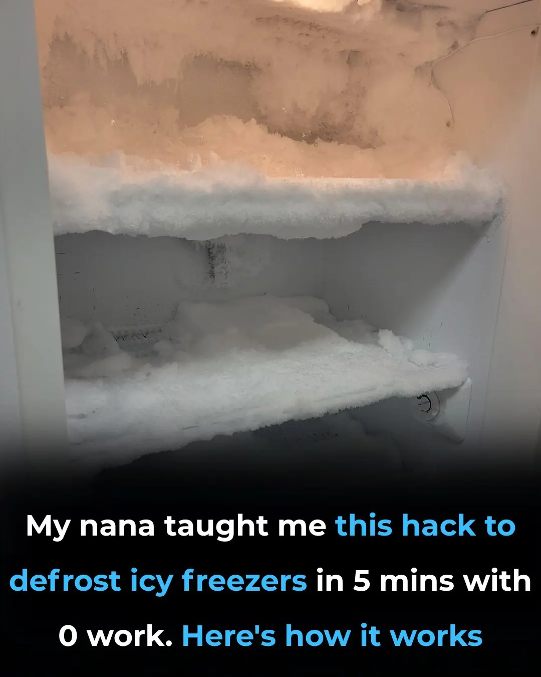 My Nana’s 5-Minute Freezer Defrosting Hack (Zero Effort Needed)