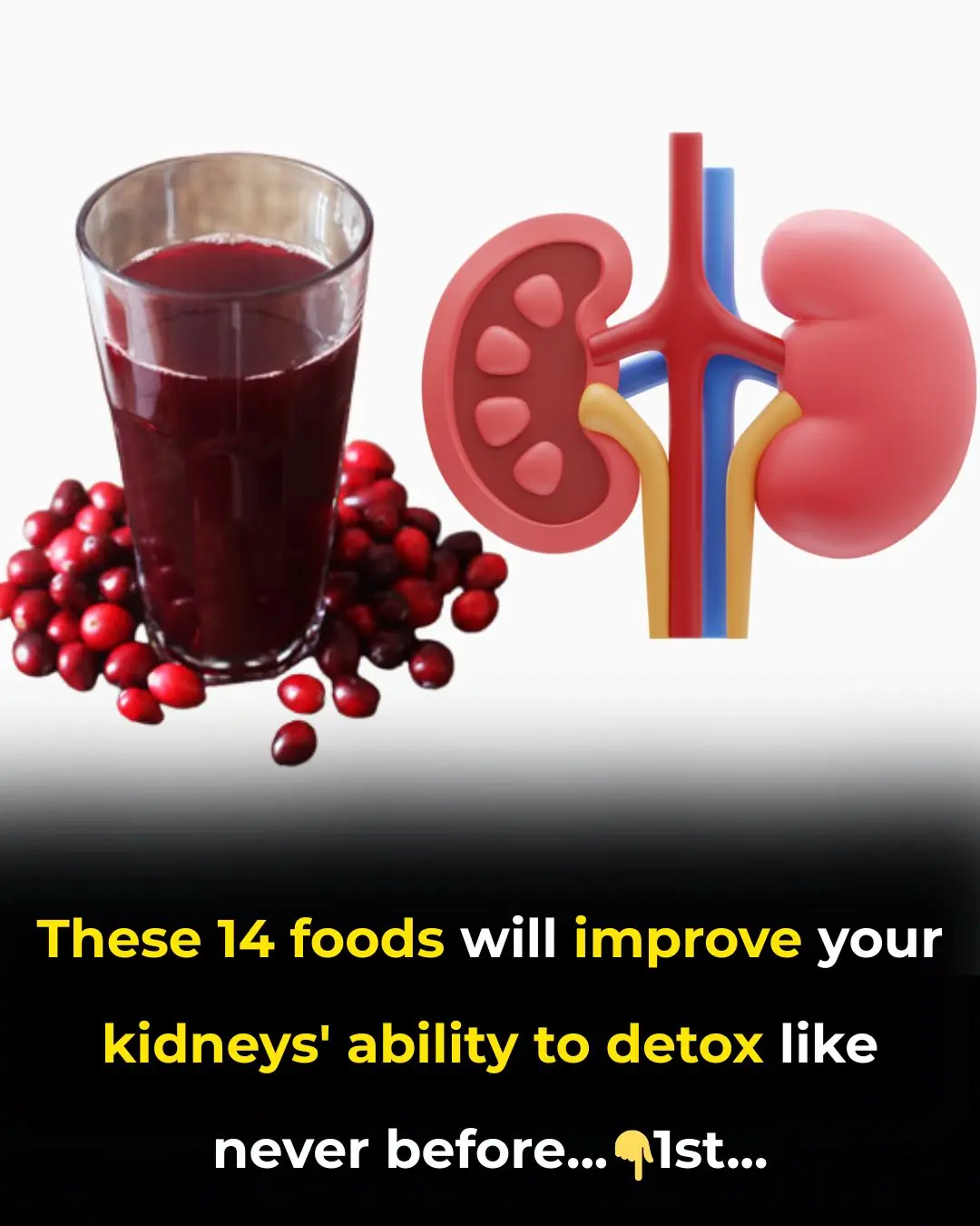 These 14 Foods Will Improve Your Kidneys’ Ability To Detox Like Never Before!