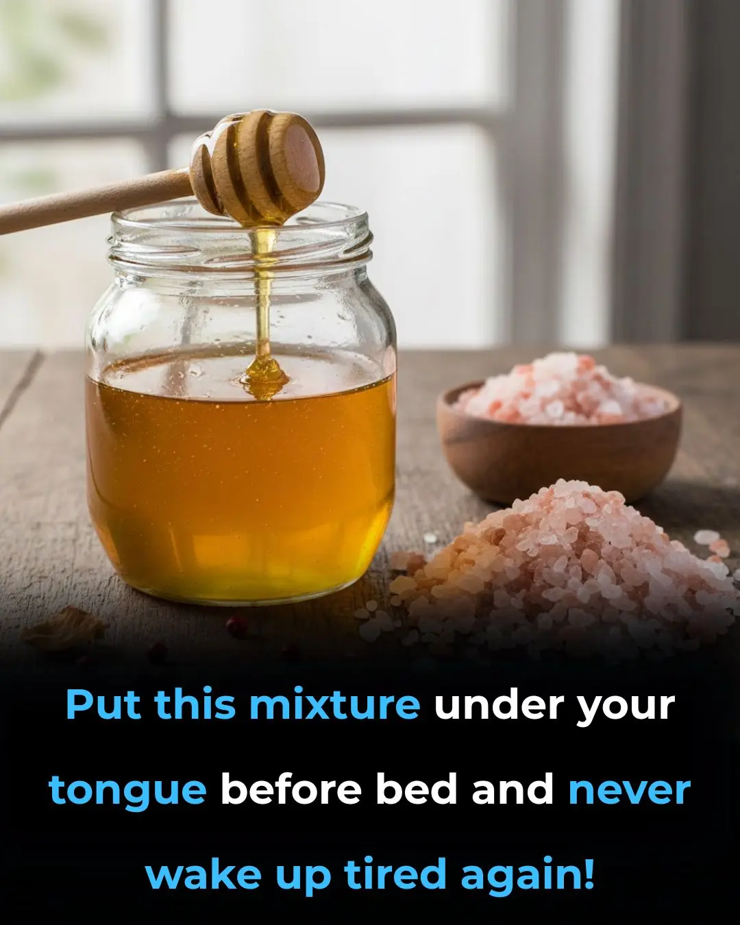 Put THIS Mixture Under Your Tongue Before Bed And NEVER Wake Up Tired Again!