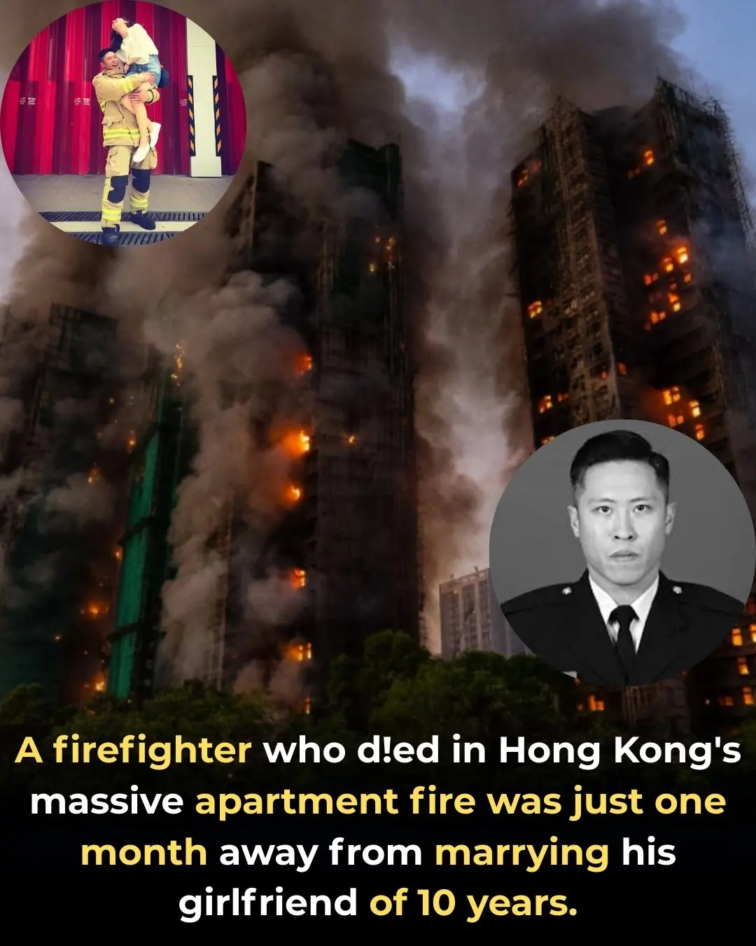 Love and Loss Amid Hong Kong’s Deadliest Fire: Remembering Firefighter Ho Wai-ho