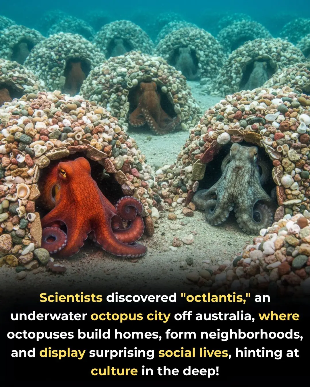 🐙 The Rise of Octlantis: An Underwater City Challenges Everything We Knew About Octopus Social Life