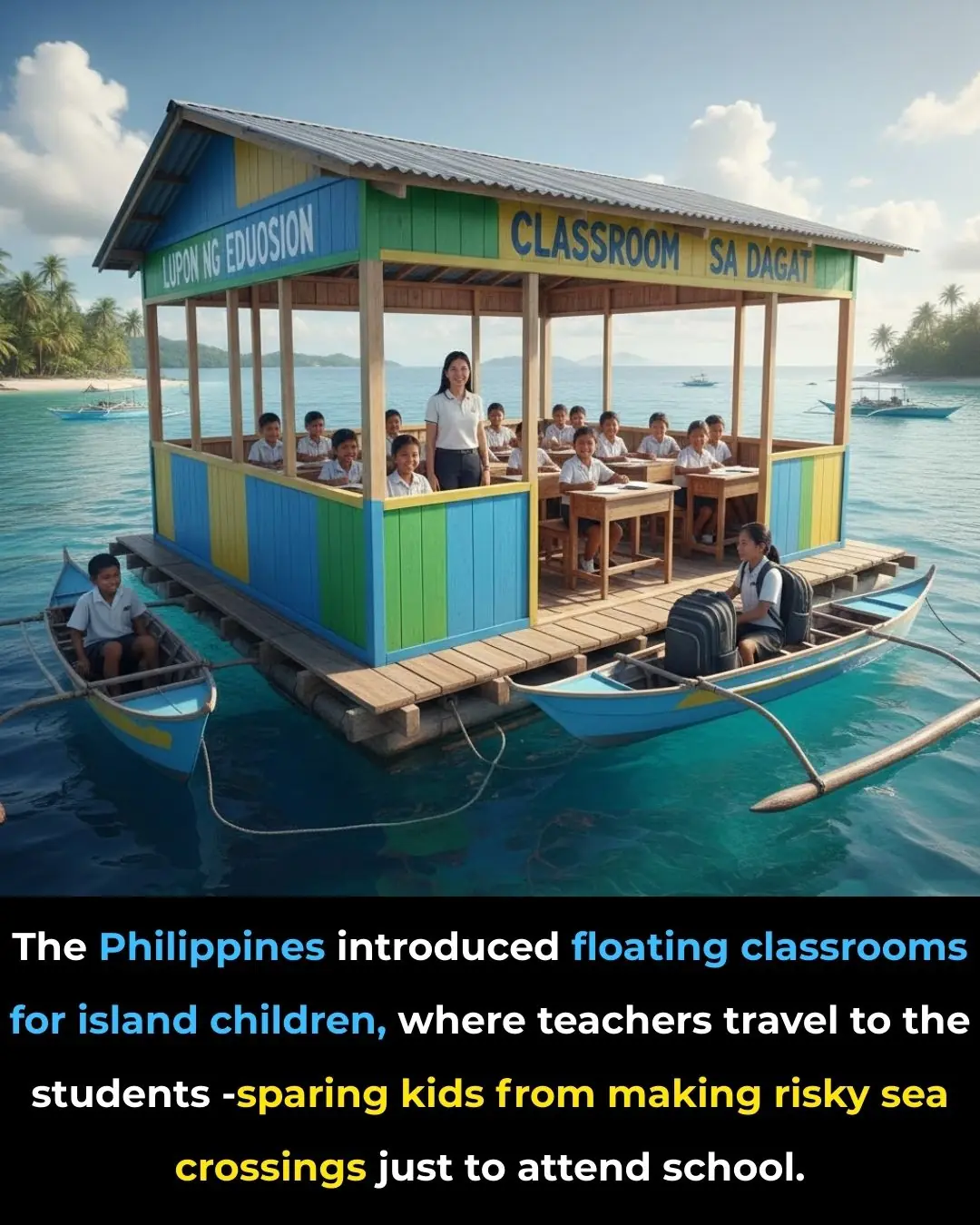 Classrooms That Sail: The Philippines' Innovative Approach to Education on Water