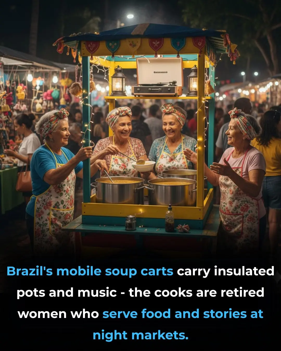 When Grandma Drives the Soup Cart, the Whole City Feels Warmer