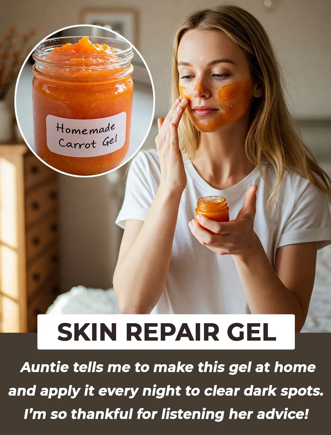 Carrot Night Gel for Radiant Skin: A Natural Solution for Healthy, Glowing Skin