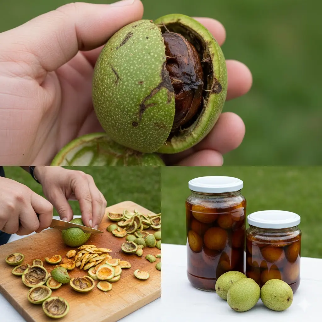 Exploring the Health Benefits and Homemade Uses of Green Walnut Shells