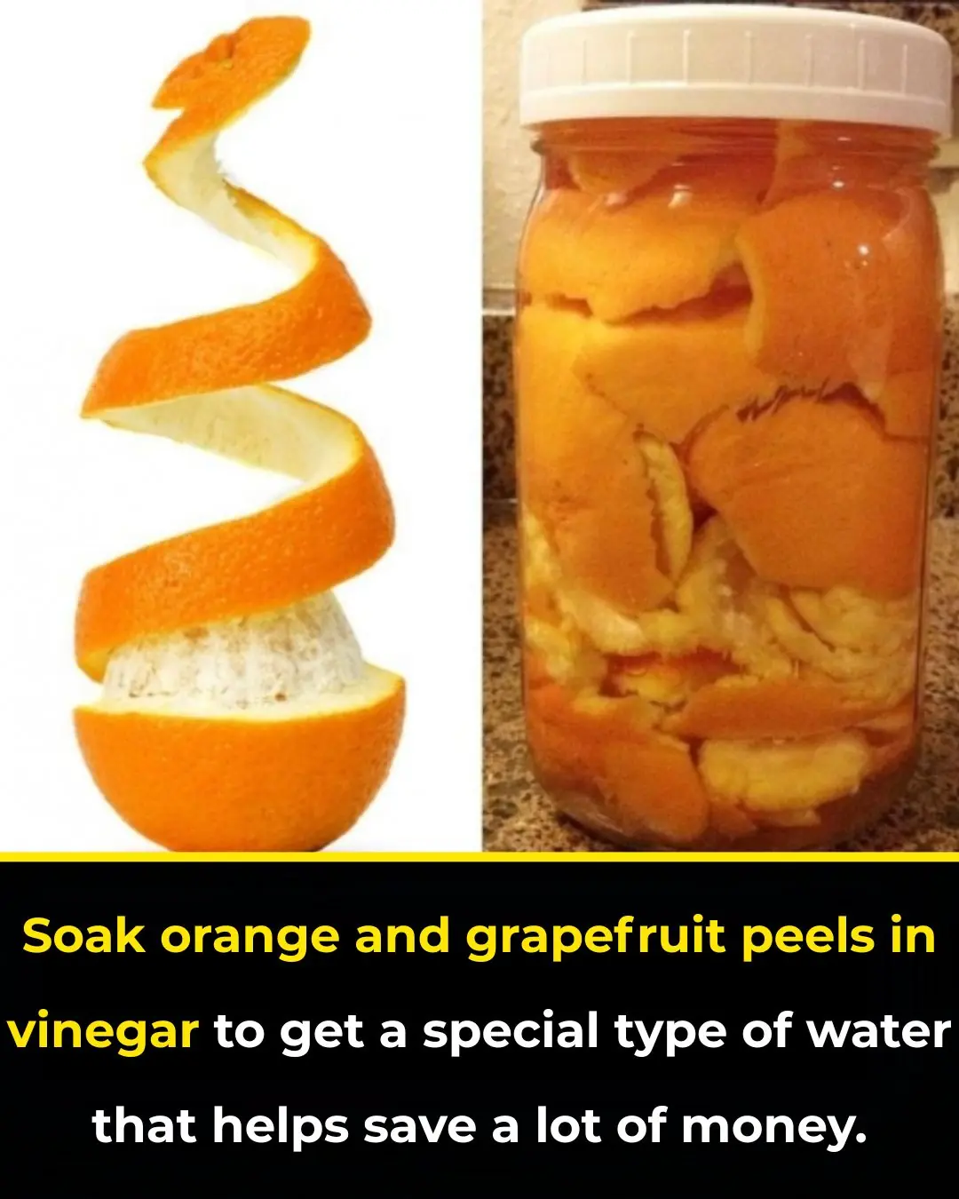 Citrus Peel Vinegar: A Natural, Multi-Purpose Solution to Save Money and Keep Your Home Fresh