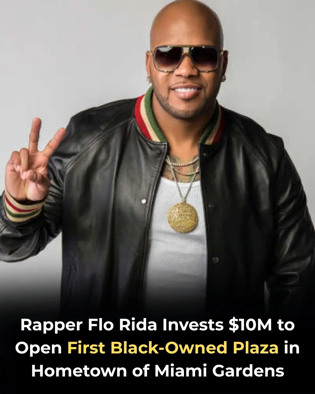 Rapper Flo Rida Invests $10M to Open First Black-Owned Plaza in Hometown of Miami Gardens