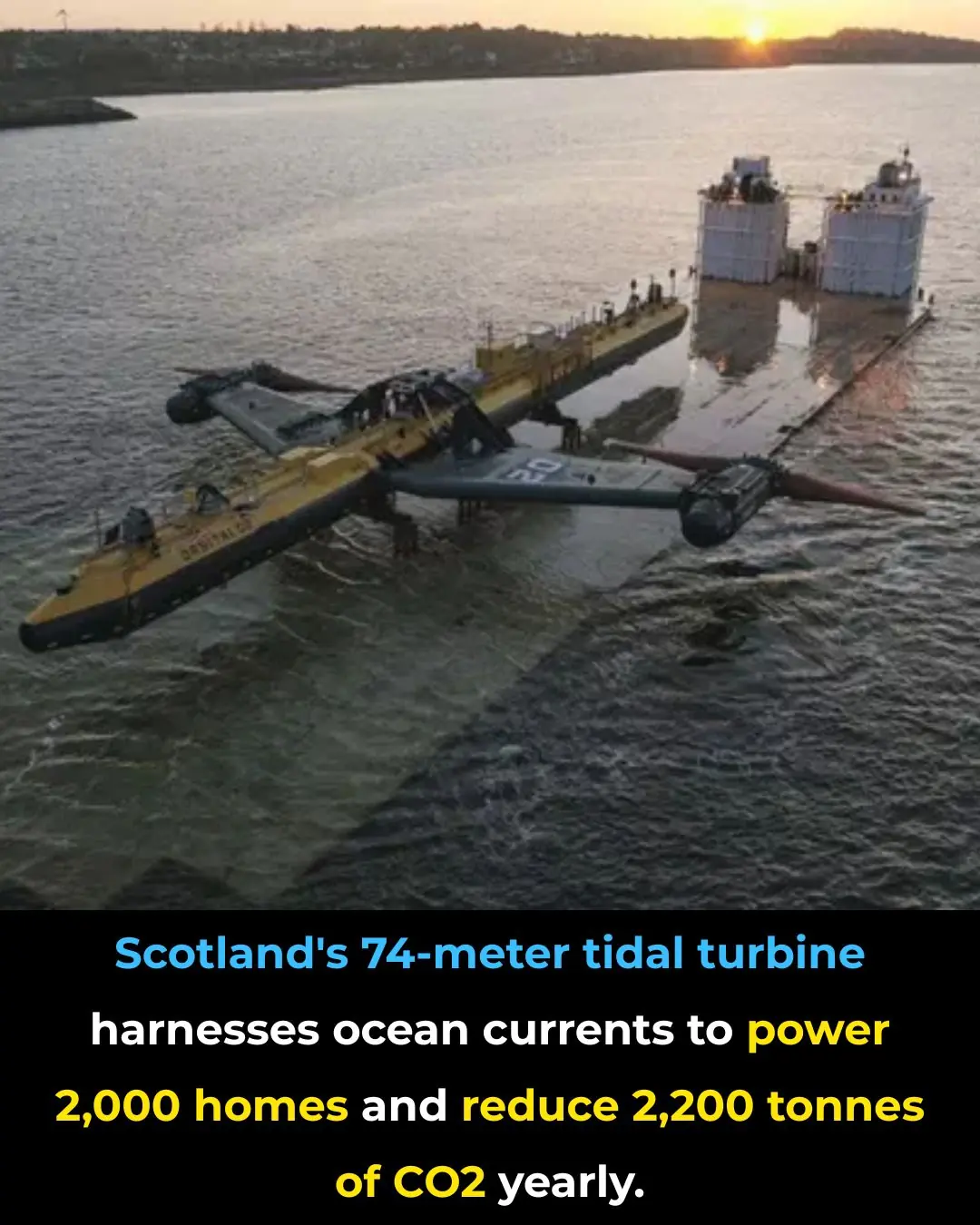 The Tidal Turbine Quietly Powering the Future of Clean Energy