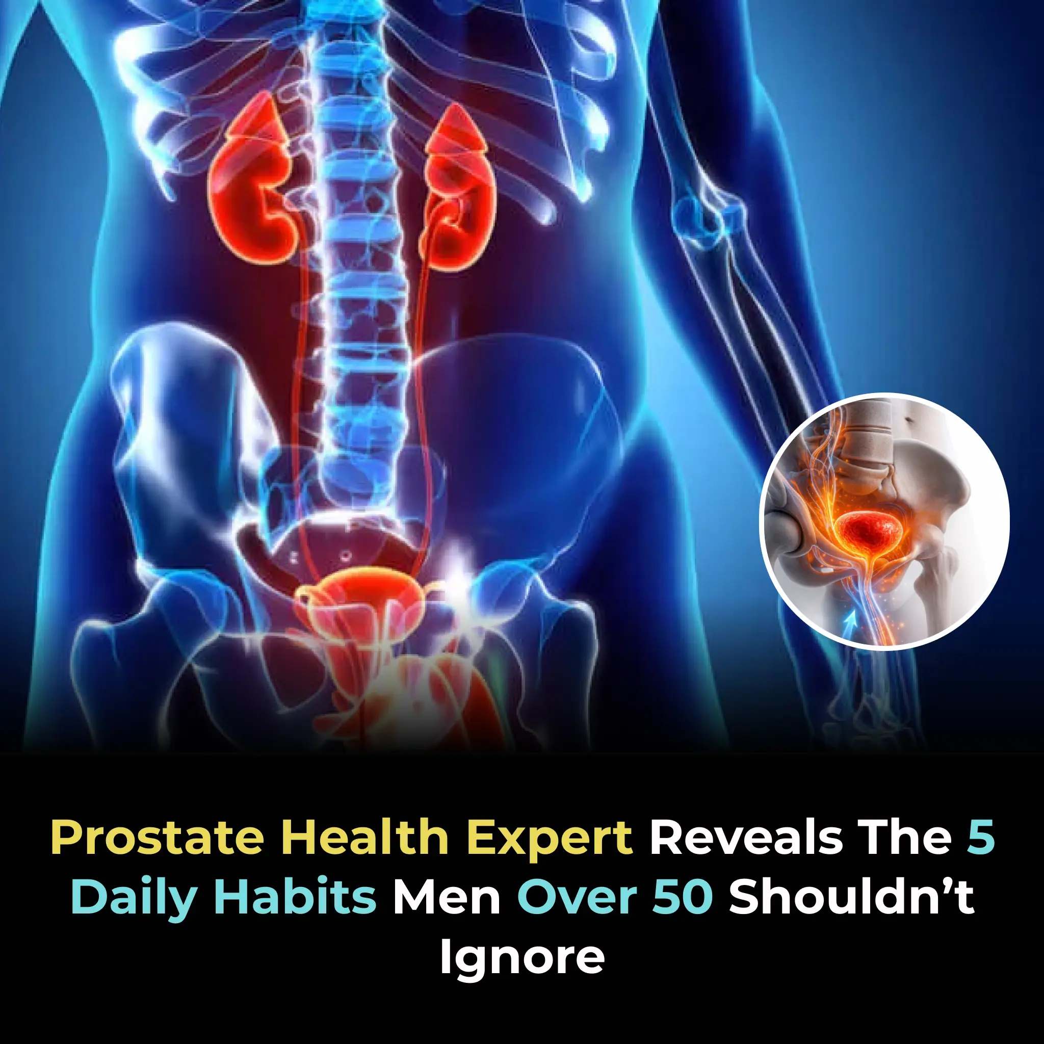 Prostate health expert reveals the 5 daily habits men over 50 shouldn’t ignore