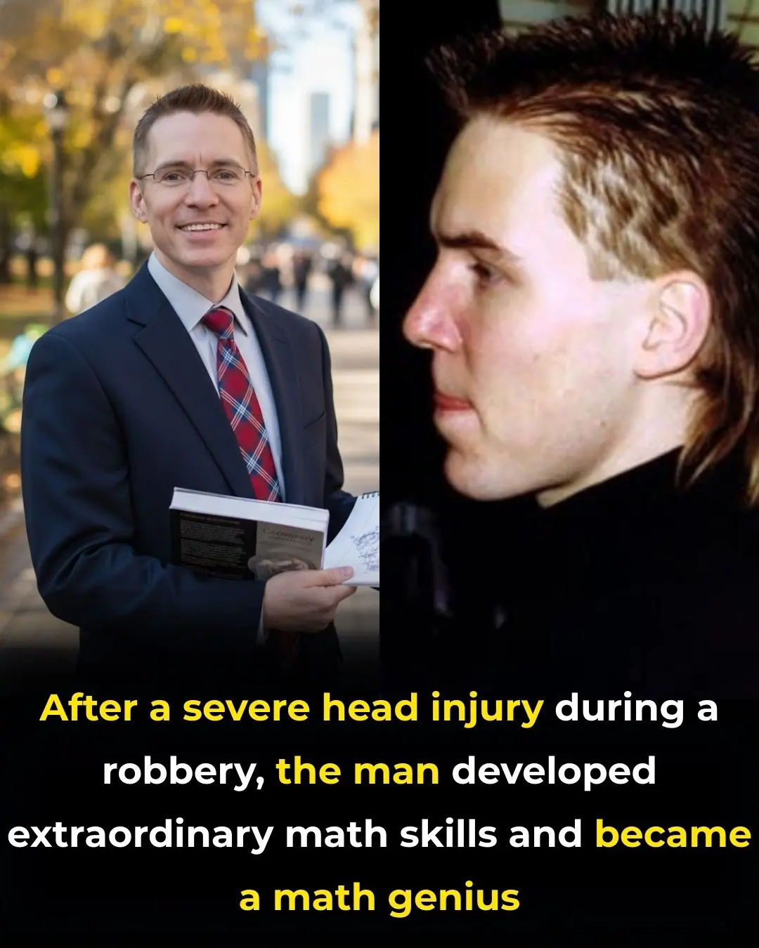 From Party Boy to Math Genius: How a Life-Changing Blow Unlocked a Hidden Talent
