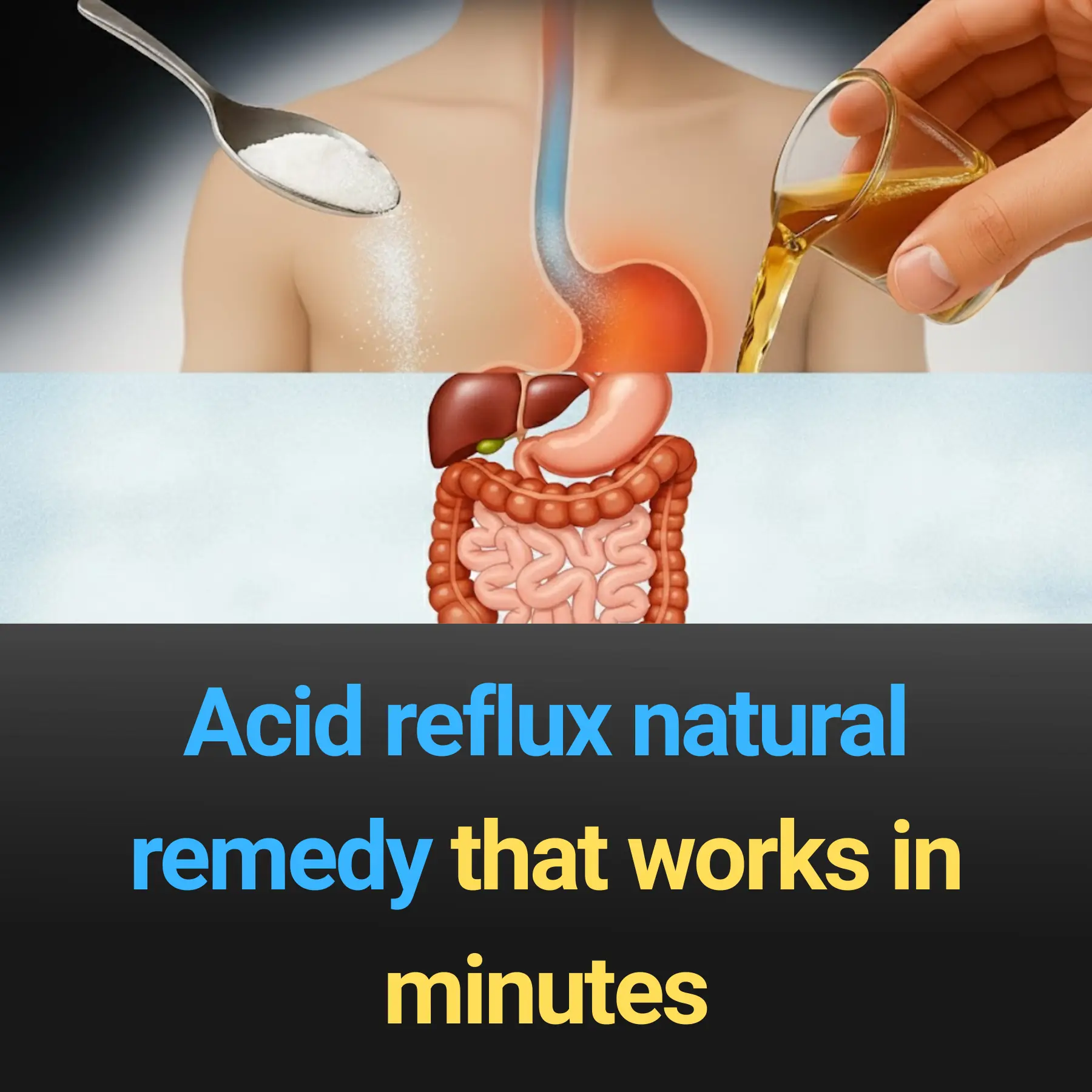 Acid reflux natural remedy that works in minutes