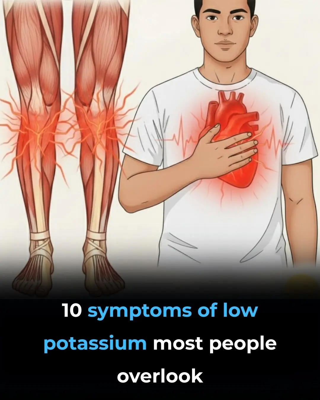 Top 10 Symptoms of LOW Potassium You May Be Ignoring