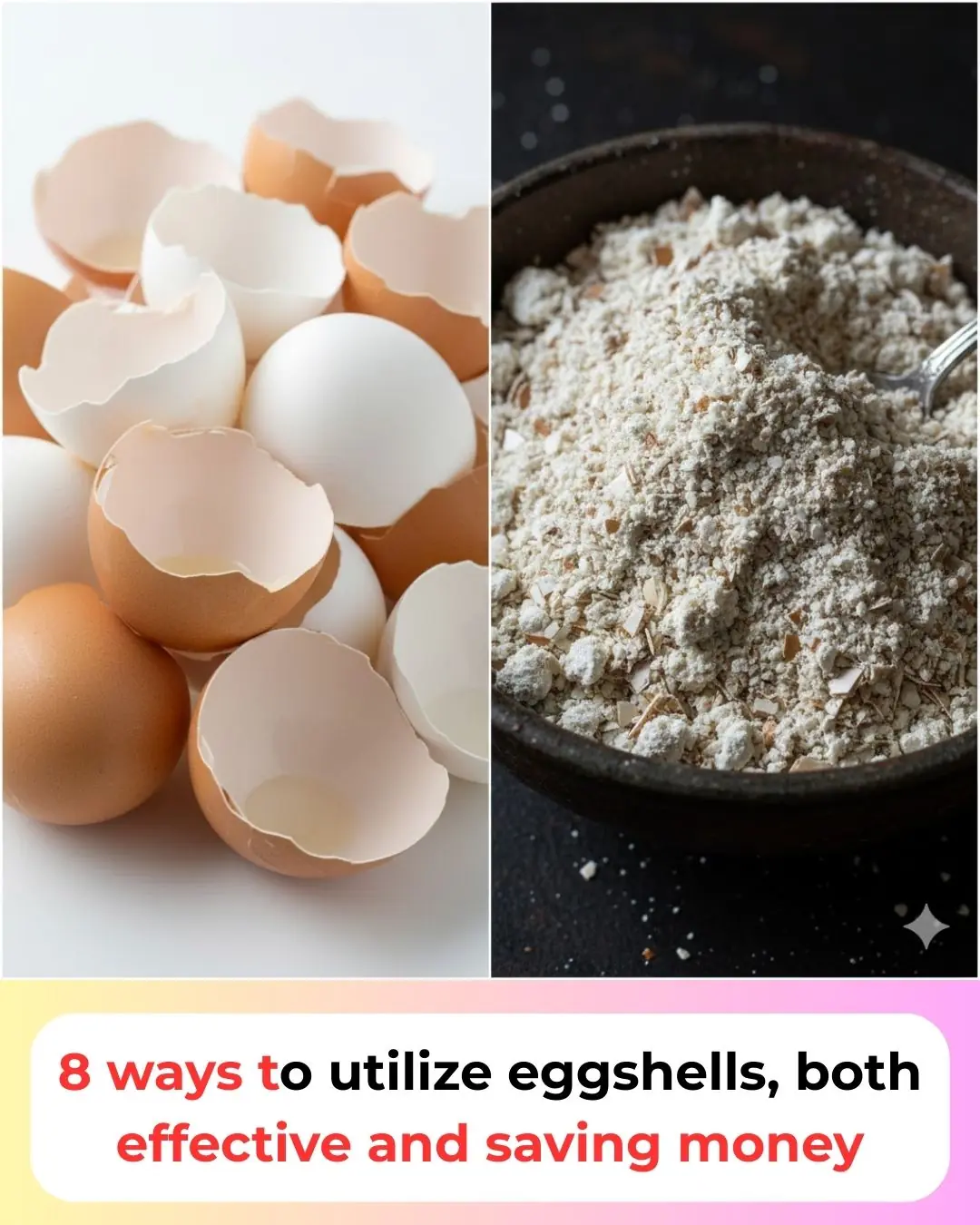 8 ways to utilize eggshells, both effective and saving money