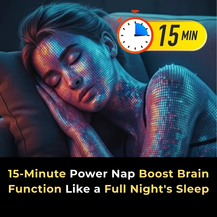 15-Minute Power Naps Can Boost Memory and Focus Like a Full Night’s Sleep
