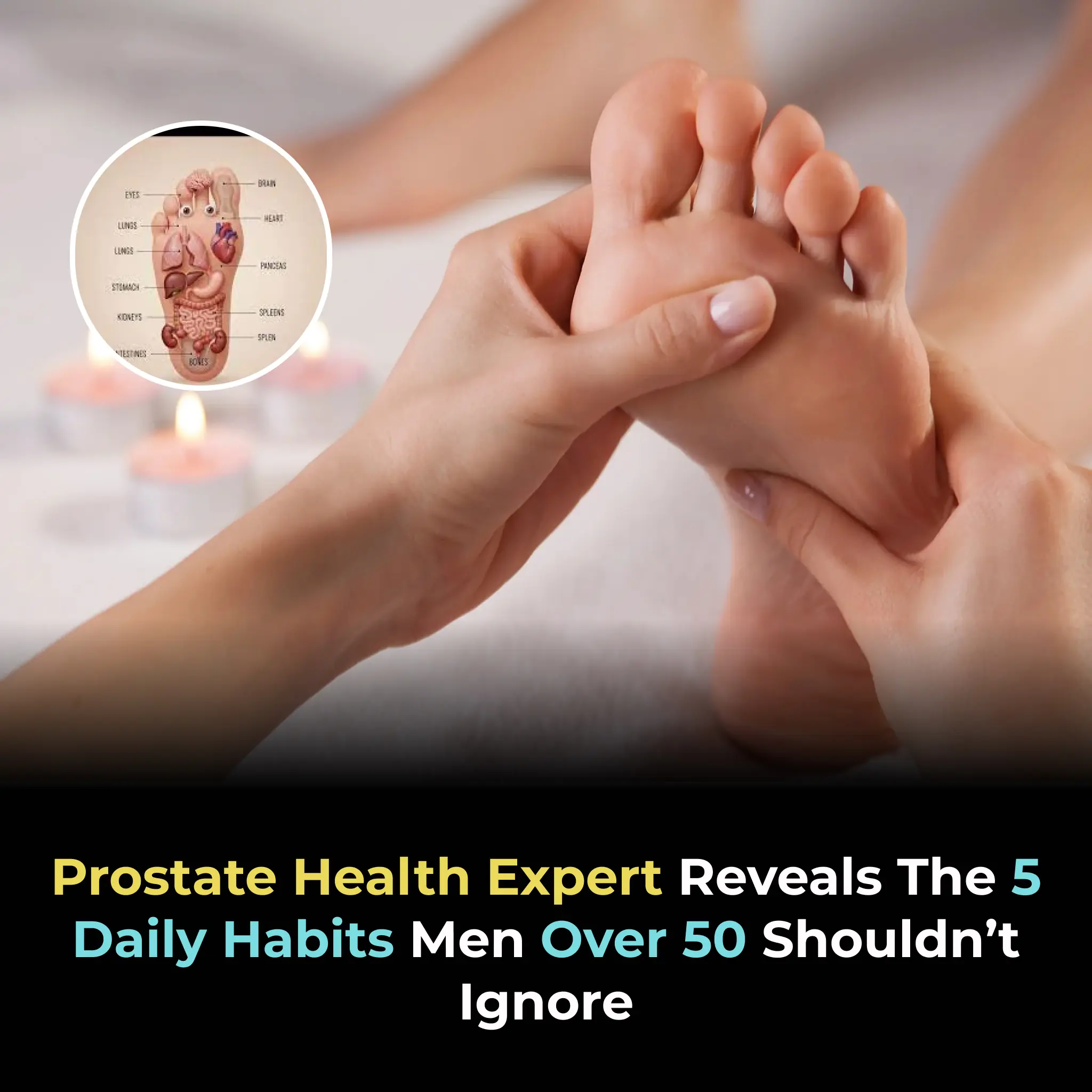 Prostate health expert reveals the 5 daily habits men over 50 shouldnât ignore