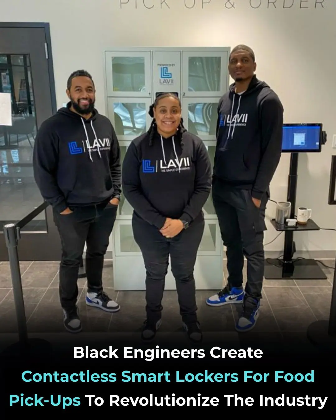 Black Engineers Create Contactless Smart Lockers For Food Pick-Ups To Revolutionize The Industry