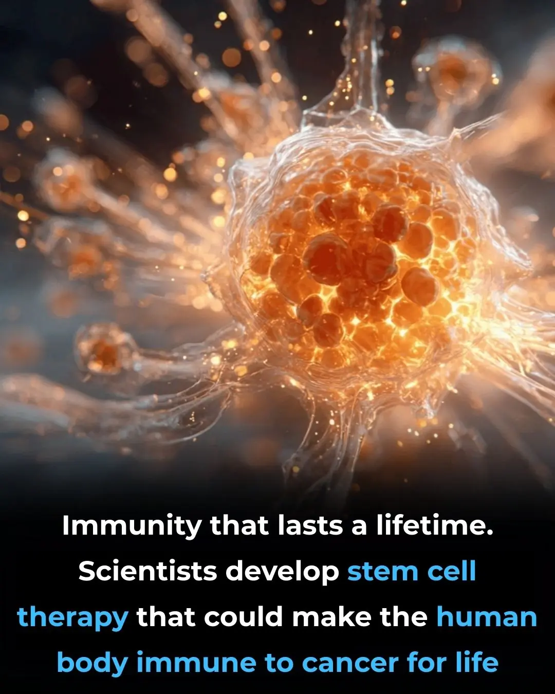 Groundbreaking Stem Cell Therapy Could Provide Lifelong Immunity Against Cancer
