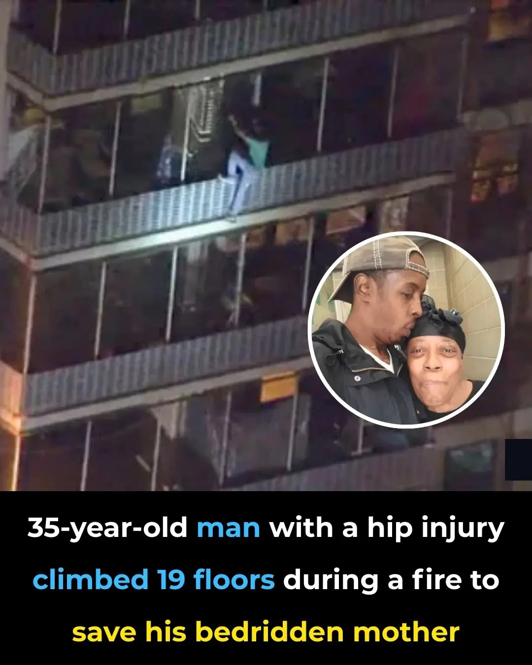 Jermaine's Heroic Climb: A Story of Unwavering Love and Courage in West Philadelphia