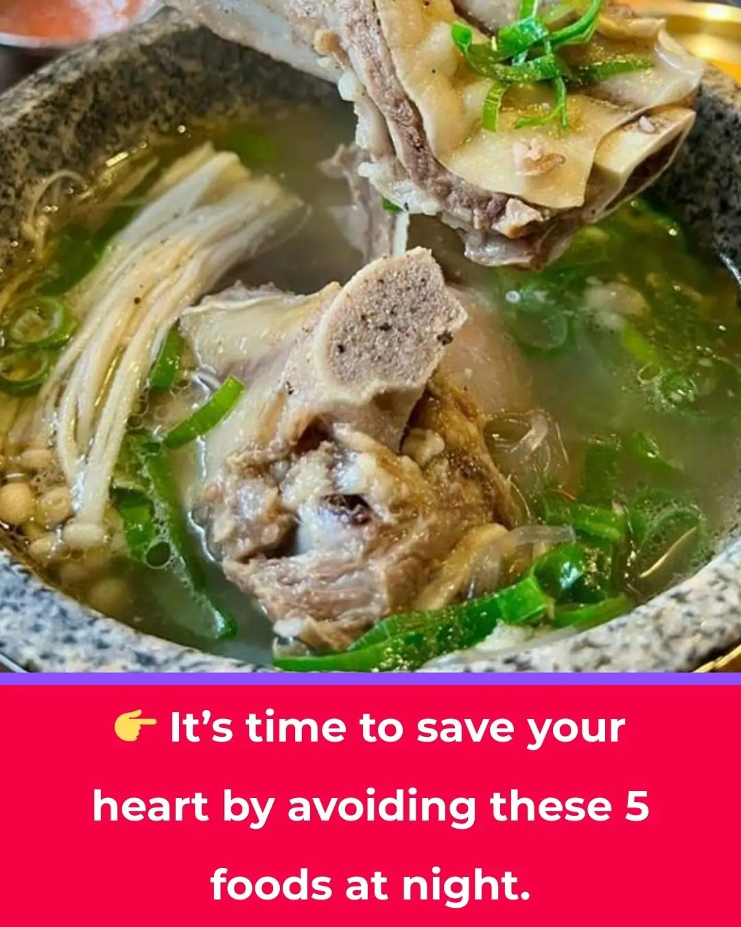 It’s Time to Save Your Heart by STOPPING These 5 Foods at Night