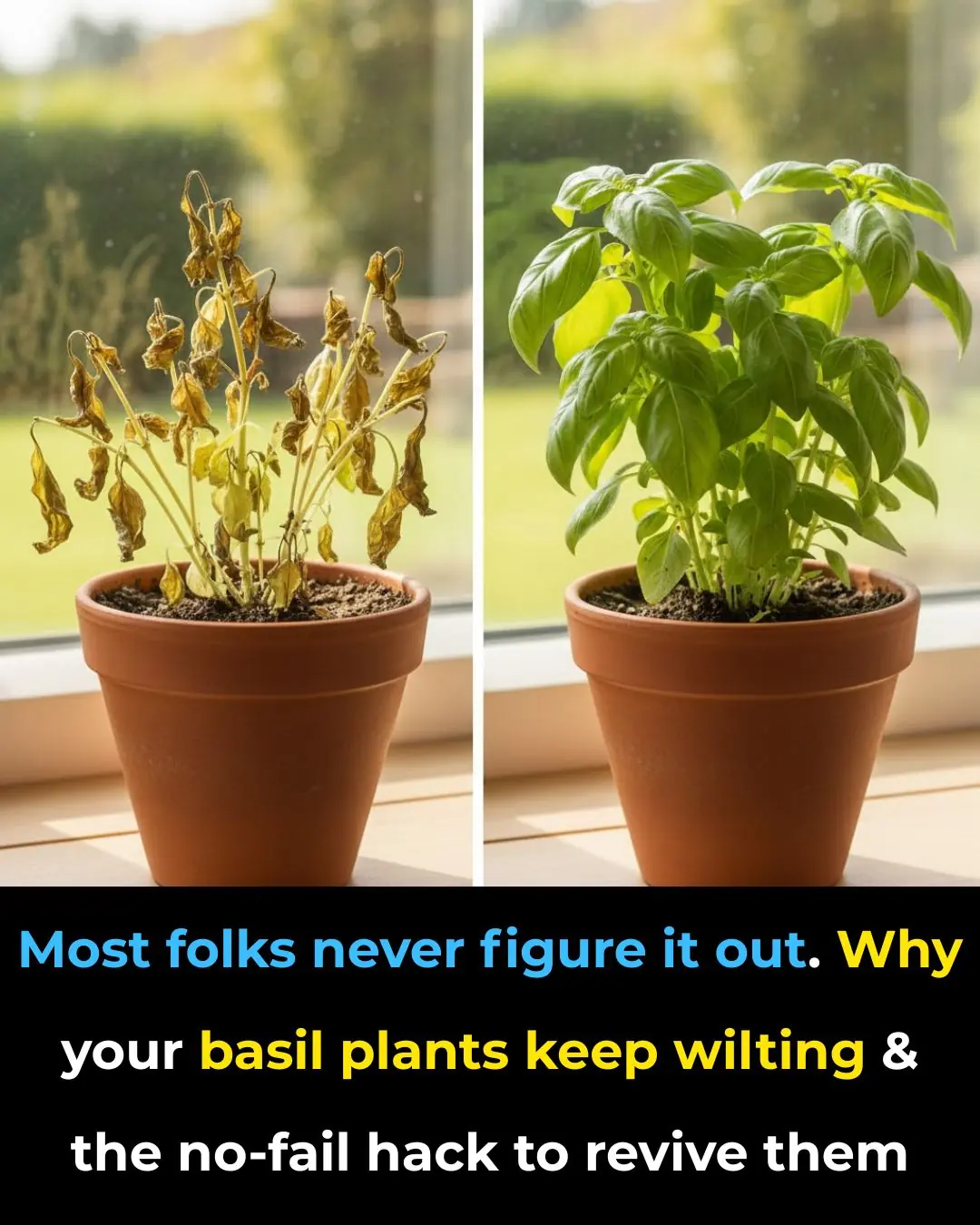 Most People Never Realize This: Why Your Basil Keeps Wilting — and the No-Fail Hack to Bring It Back to Life