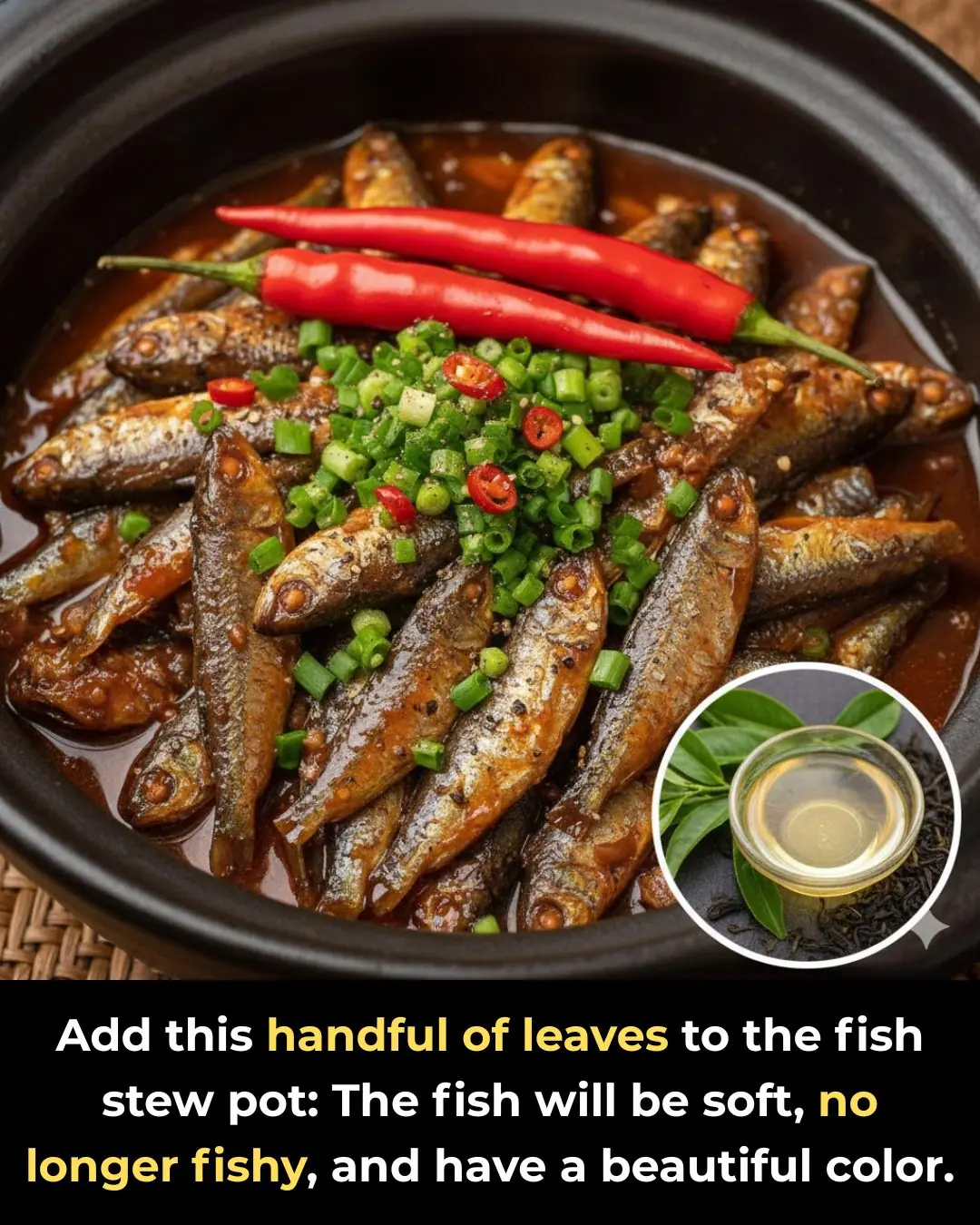 Add this handful of leaves to the fish stew pot: The fish will be soft, no longer fishy, ​​and have a beautiful color.