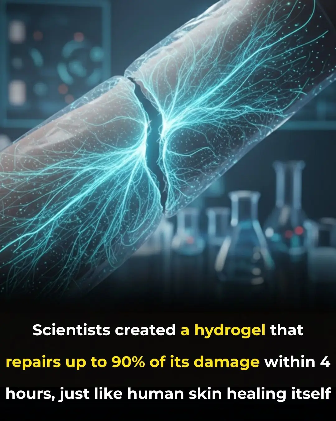 Breakthrough Hydrogel Restores Damage in a Day, Mimicking Human Tissue