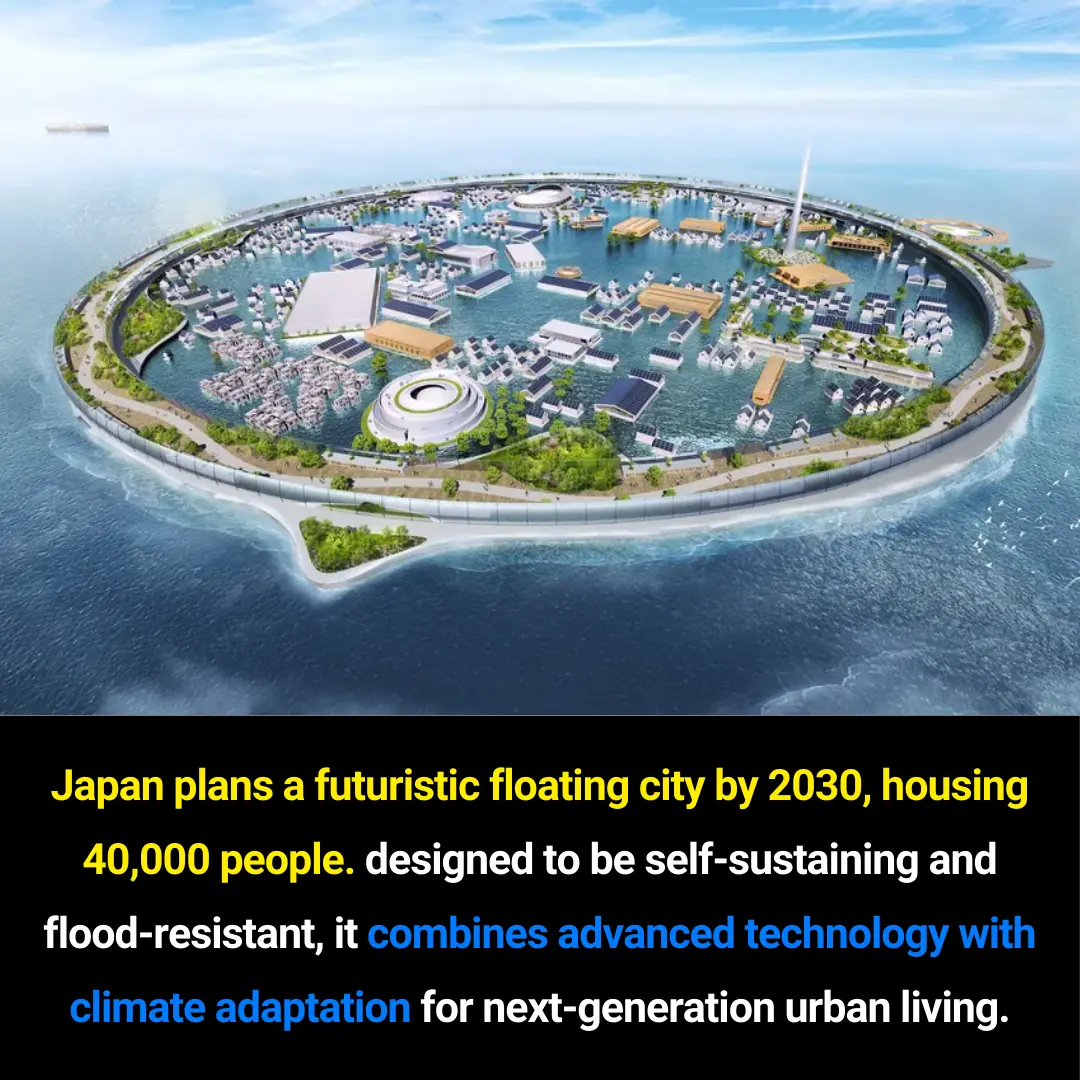 Japan’s Visionary Floating City: A Sustainable Urban Model for 2030 and Beyond