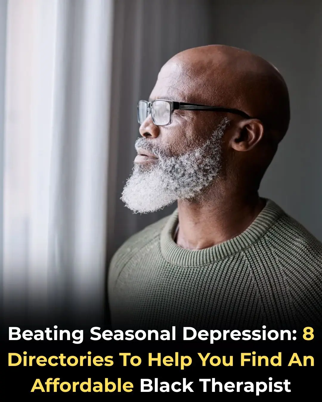 Beating Seasonal Depression: 8 Directories To Help You Find An Affordable Black Therapist