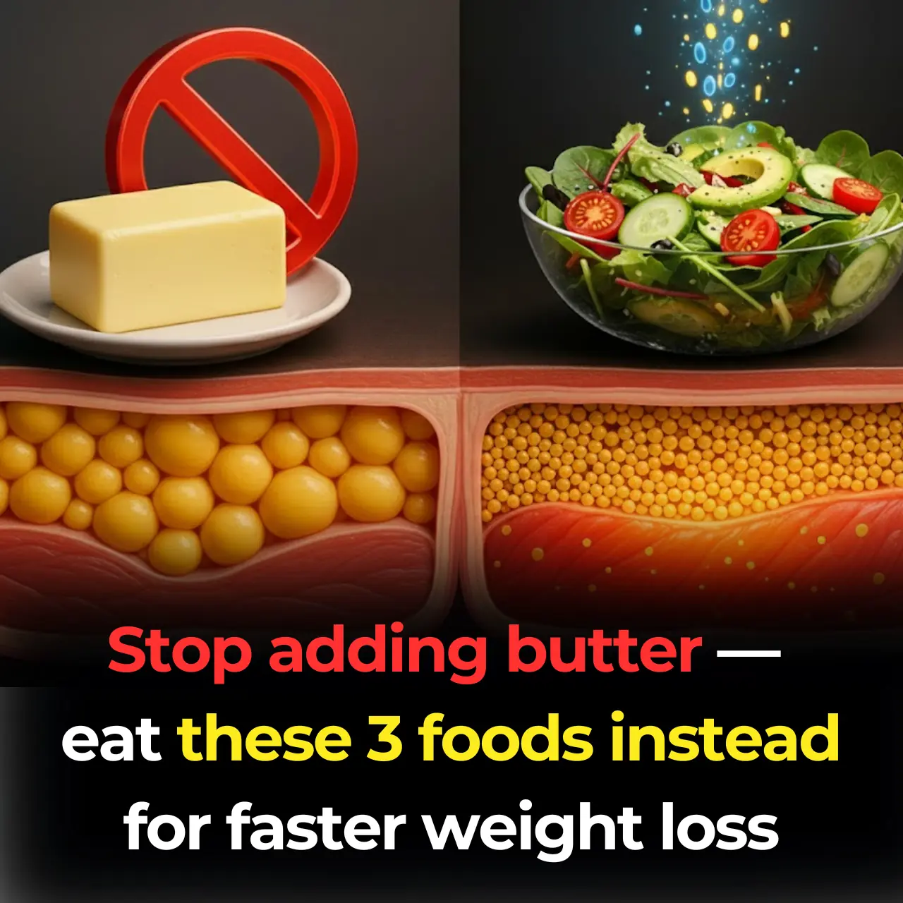 Stop adding butter — eat these 3 foods instead for faster weight loss