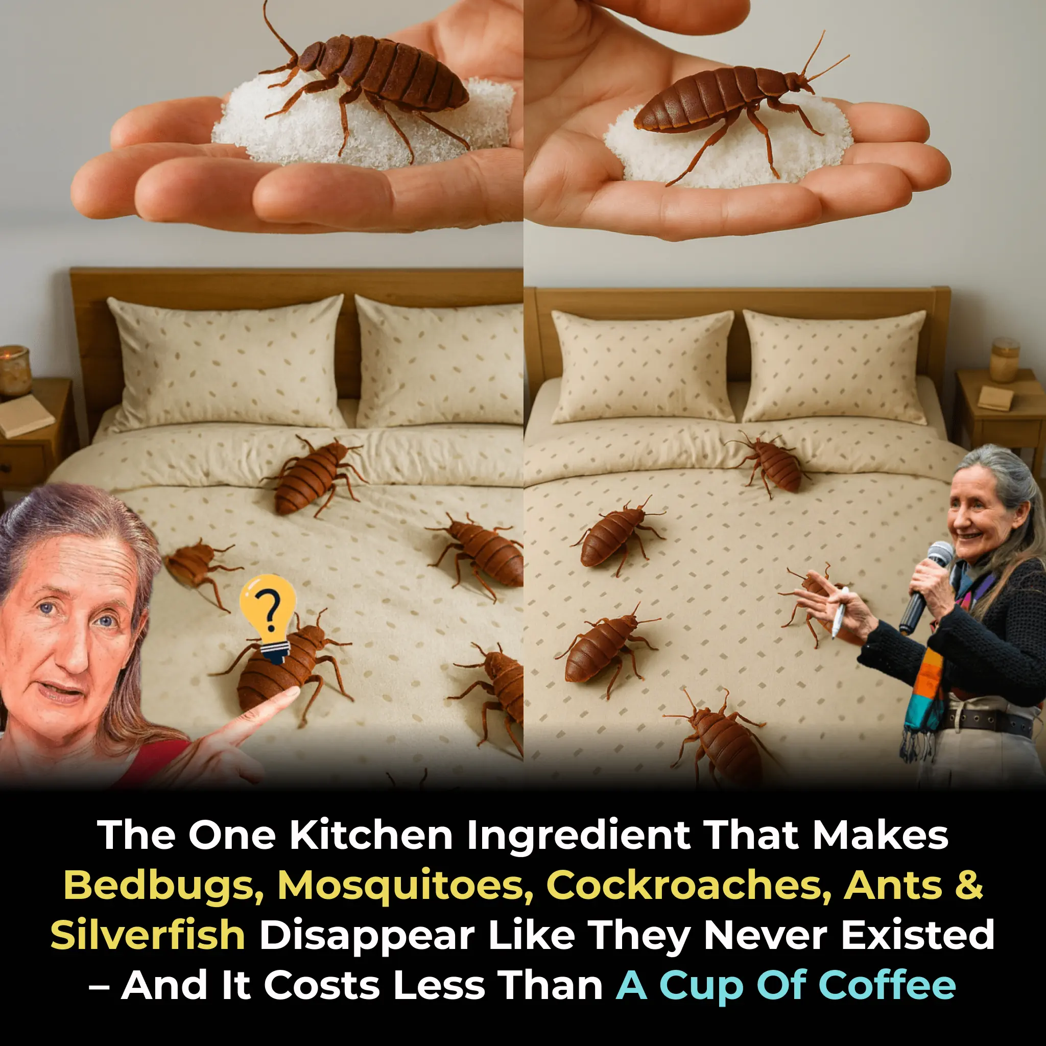 The One Kitchen Ingredient That Makes Bedbugs, Mosquitoes, Cockroaches, Ants & Silverfish Disappear Like They Never Existed – And It Costs Less Than a Cup of Coffee