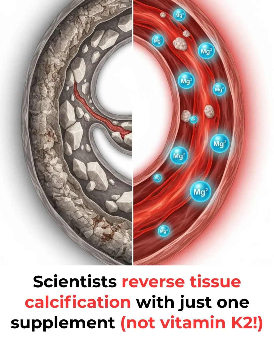Scientists reverse tissue calcification with just one supplement (not vitamin K2!)